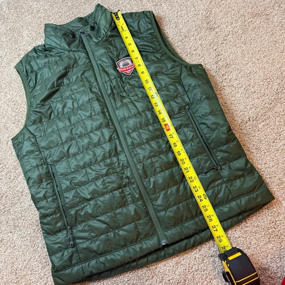 Patagonia Nano Puff Vest Mens Large Green FOCF Fog Rally Insulated Quilted
